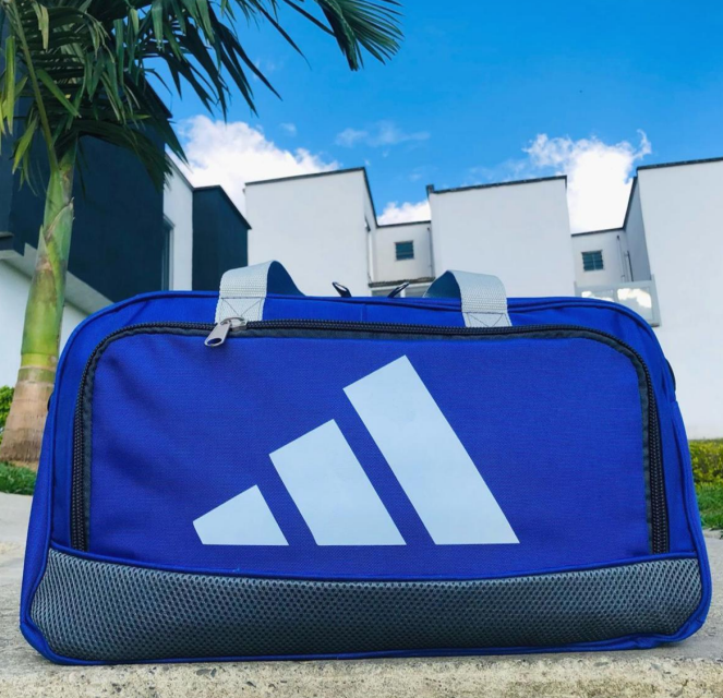 MALETIN DEPORTIVO Y DE VIAJE AZUL ADIDAS
