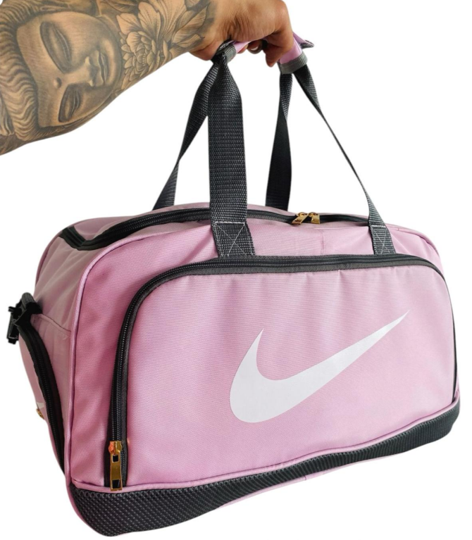 MALETIN DEPORTIVO Y DE VIAJE ROSADO NIKE
